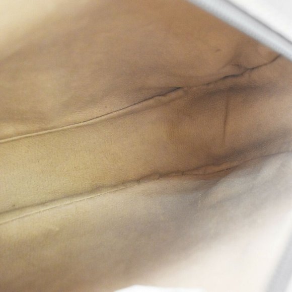 GUCCI GG Pattern Shelly Clutch Hand Bag PVC Leathe - Picture 8 of 10